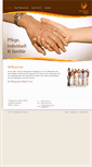 Mobile Screenshot of pflegedomizil-duebbel.de